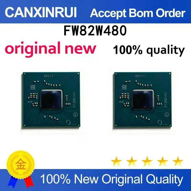 (5pcs-100pcs）Brand new original FW82W480 SRH19 tenth generation Nanqiao main chip BGA package in stock