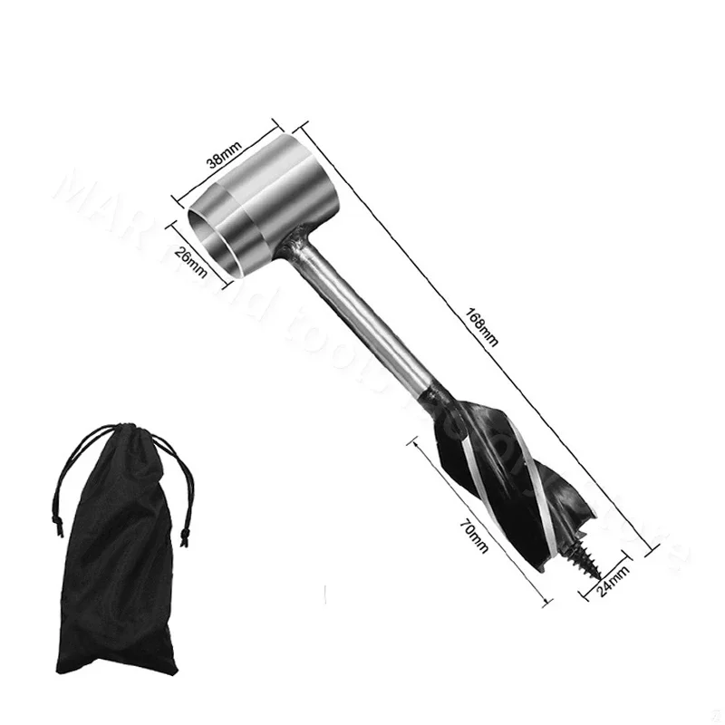 Bushcraft Manual Auger Outdoor Survival Hand Drill Survival Gear Tool Outdoor Sports Jungle Crafts Camping Bushcraft Accessories