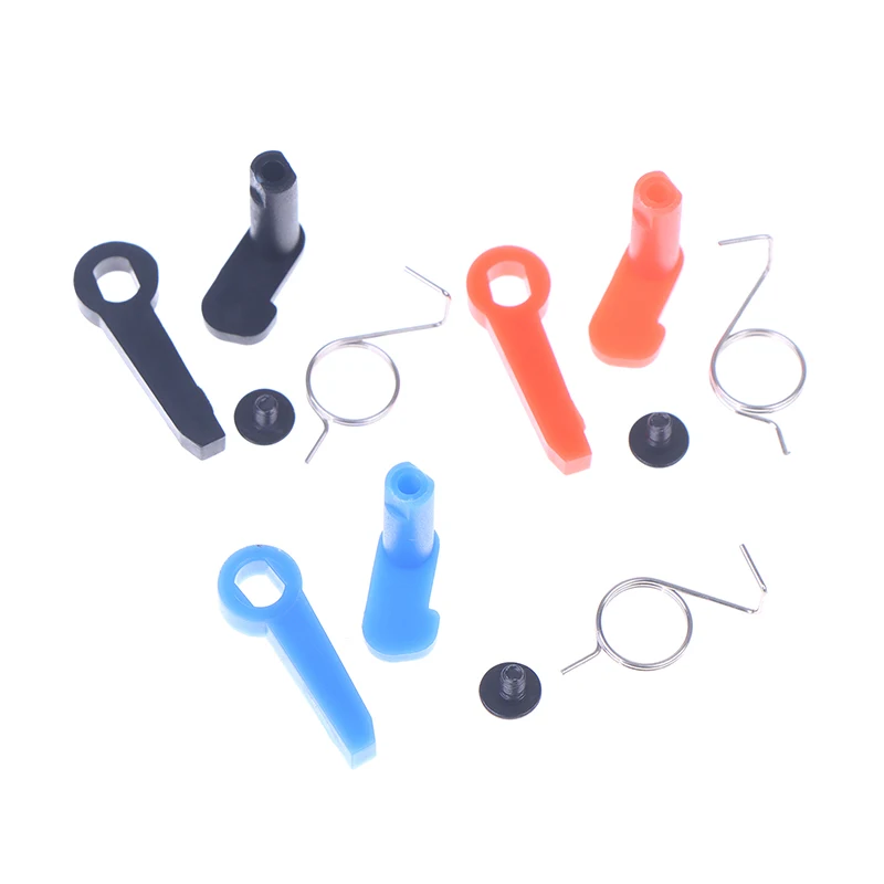 1PC Nylon Safety Lever Latch for Outdoor Sports No.2 Gearbox Toy Accessories Adult Leisure CS Game Decoration Pom