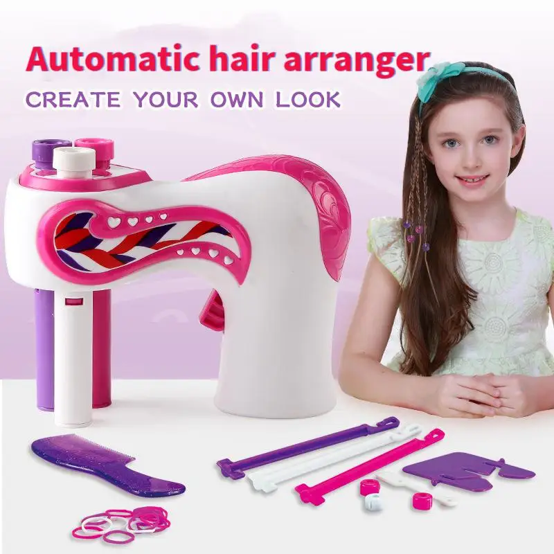 Automatic Hair Braider Electric DIY Jewel Drill Weave Machine Twist Knitting Roll Styling Beauty Tools Fashion Toy Girl For Gift