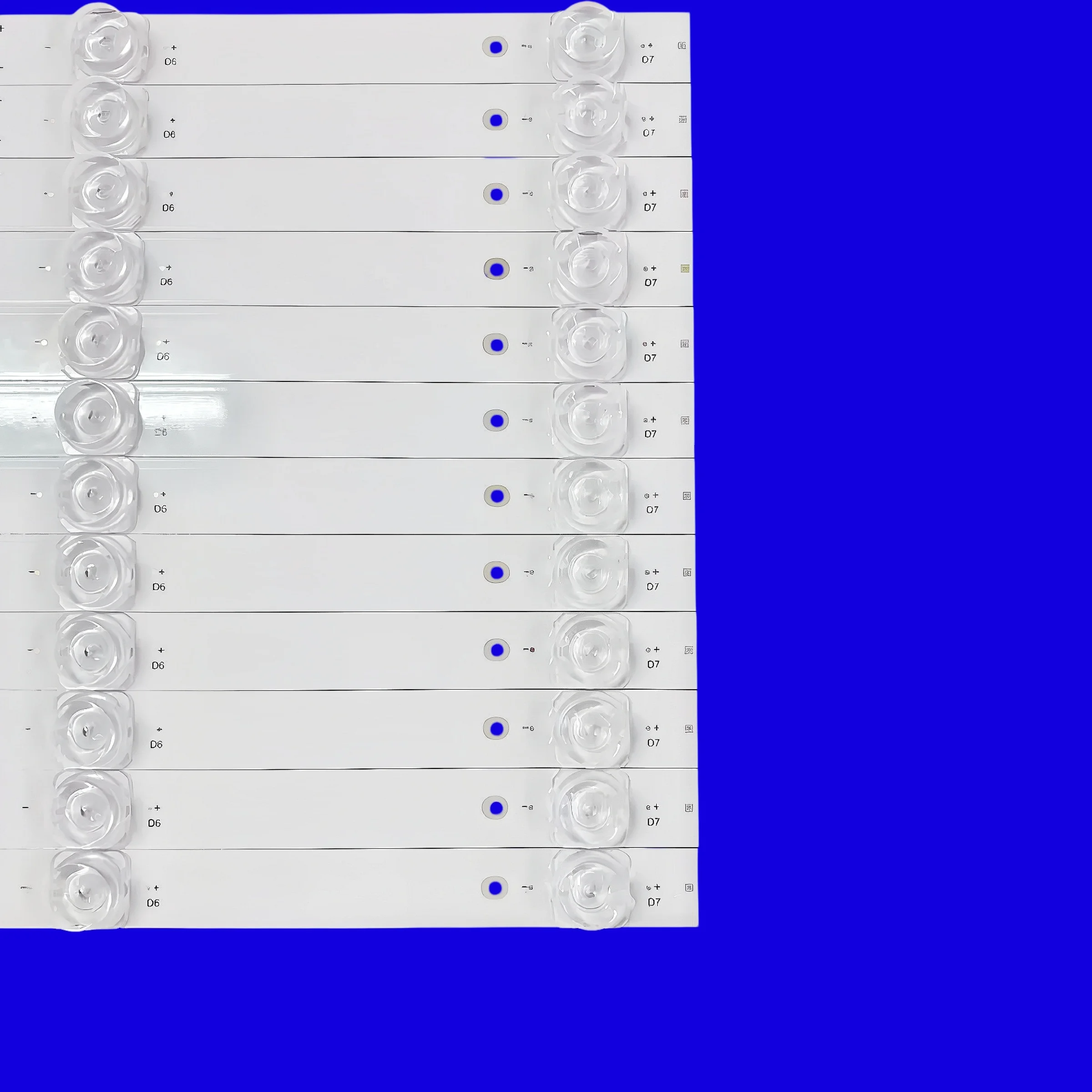 LED Strip For L75M6-ES 75D8000 4C-LB750T-HR2 75HR332M07A0 75D8000 KSF 7*12