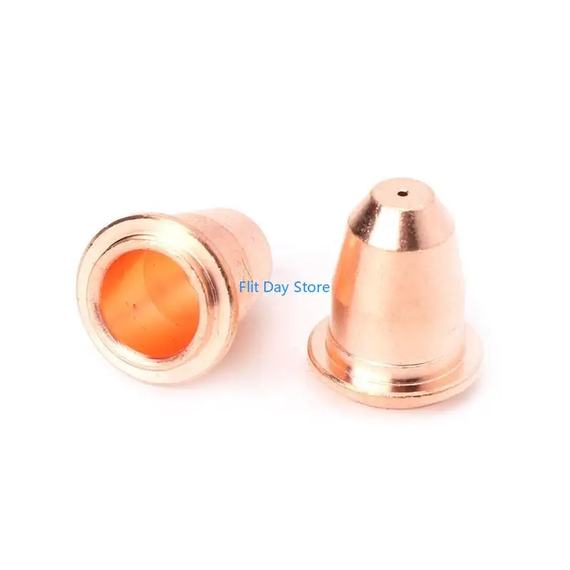 F92C 10PCS/세트 S45 소모품 키트 전극 0.8mm 노즐 팁 플라즈마 커터 토치