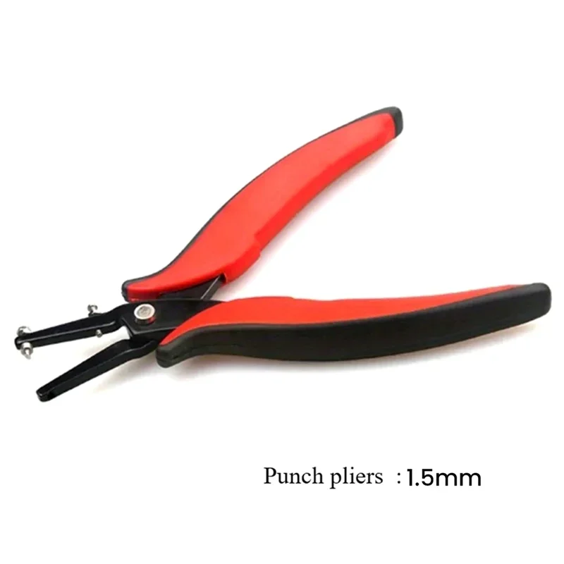 Professional For Households DIY Jewelry Punching Pliers 1.5Mm Handmade For Leather Perforation Tool