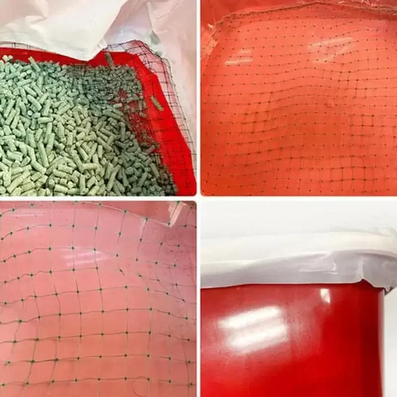 Cat Litter Bags Liners 10Pcs Drawstring Sifting Cat Bags with Filter Net Reusable Litter Box Liners Thick Cat Litter Bags