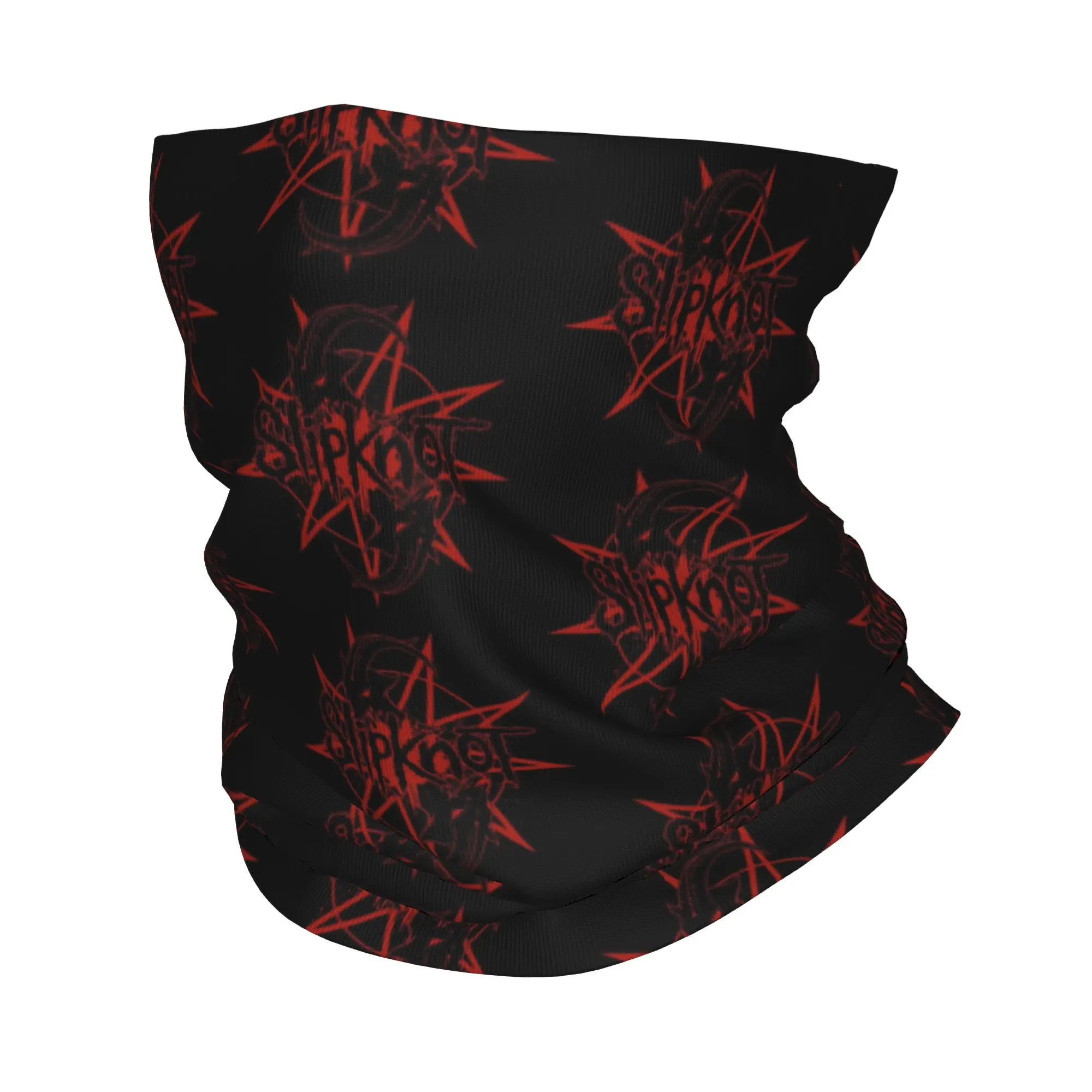 Custom New Awesome Singer Rock Band S-Slipknotes Logo Neck Gaiter Women Men UV Protection Winter  Bandana Scarf for Ski