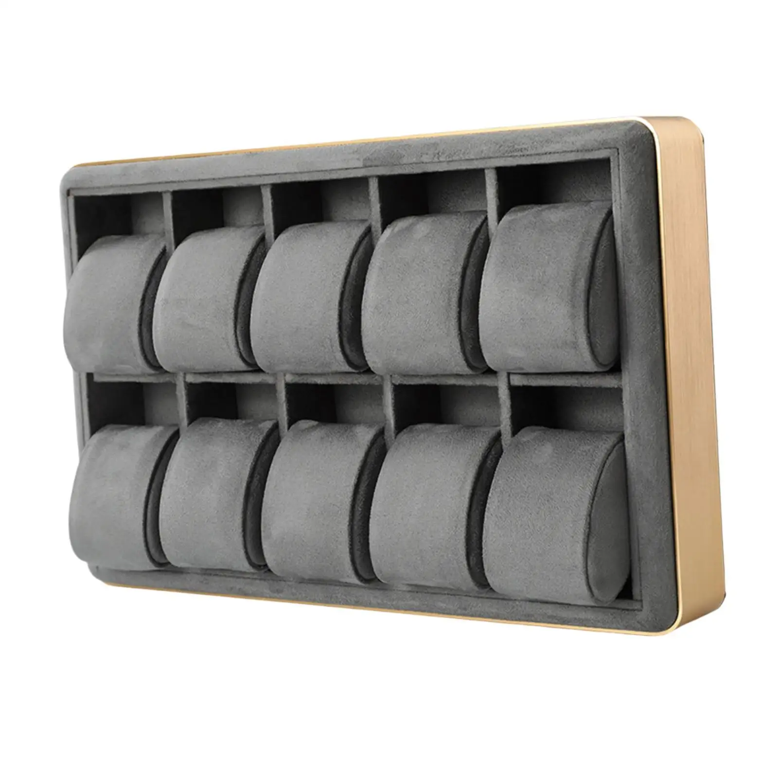 

Watch Display Tray Versatile Watch Drawer Organizer for Office Gift Home Use Gray