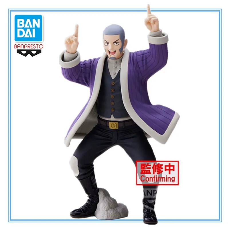 Original Bandai BANPRESTO Golden Kamuy Yoshitake Shiraishi PVC Action Figures 150mm Anime Figurine