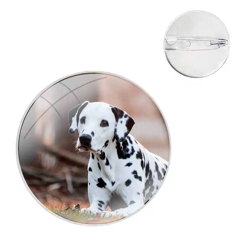 Pins Badge Metal Brooches For Clothes Backpack Decoration gift Animal Dalmatians