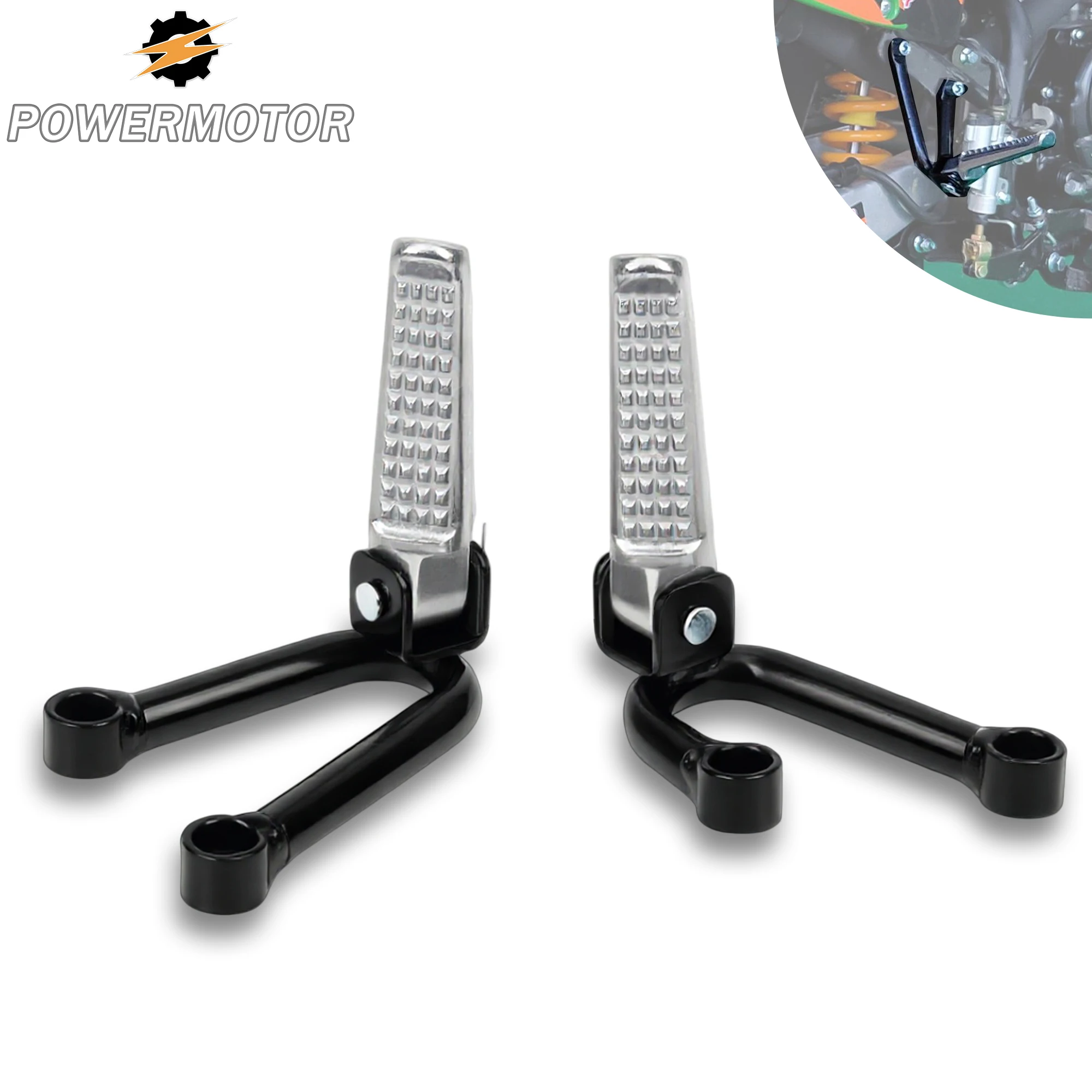 

Motocross Footpegs Rear Passenger Foot Pegs for CQR150 CQR250 Aluminum Footrests Pedal Rear Enduro DirtBike Supermoto Accessorie