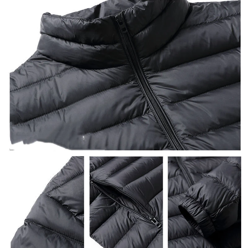 Men's Fashion Windbreaker Parka Mens Casual Jackets Overcoat Winter Coat Autumn Male Streetwear Windproof Warm Hombre Outdoors