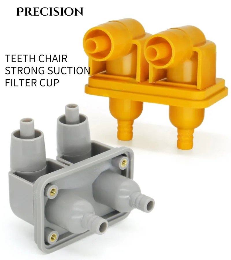 2 otwory fotel dentystyczny z filtrem silny i słaby filtr ssący fotel dentystyczny akcesoria krzesła sprzęt stomatologiczny