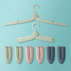 Foldable Travel Hanger Outdoor Portable Clothes Hangers Multi-functional Rack Space Saving Non-slip Easy Storage