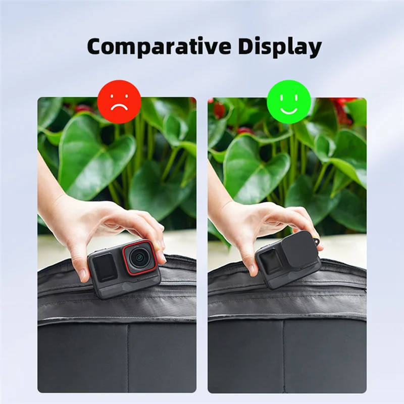 

B24B Silicone Lens Caps For Insta360 Ace Pro/Ace Pro 2 Anti-Scratch Protector Lens Cover Action Cameras Lens Protect