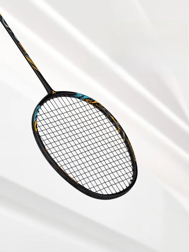 

YOOL Carbon Fiber Badminton Raet Sweet Spot Controlled Play Training Raet Adjustable Weight Hard t Sports Fitn