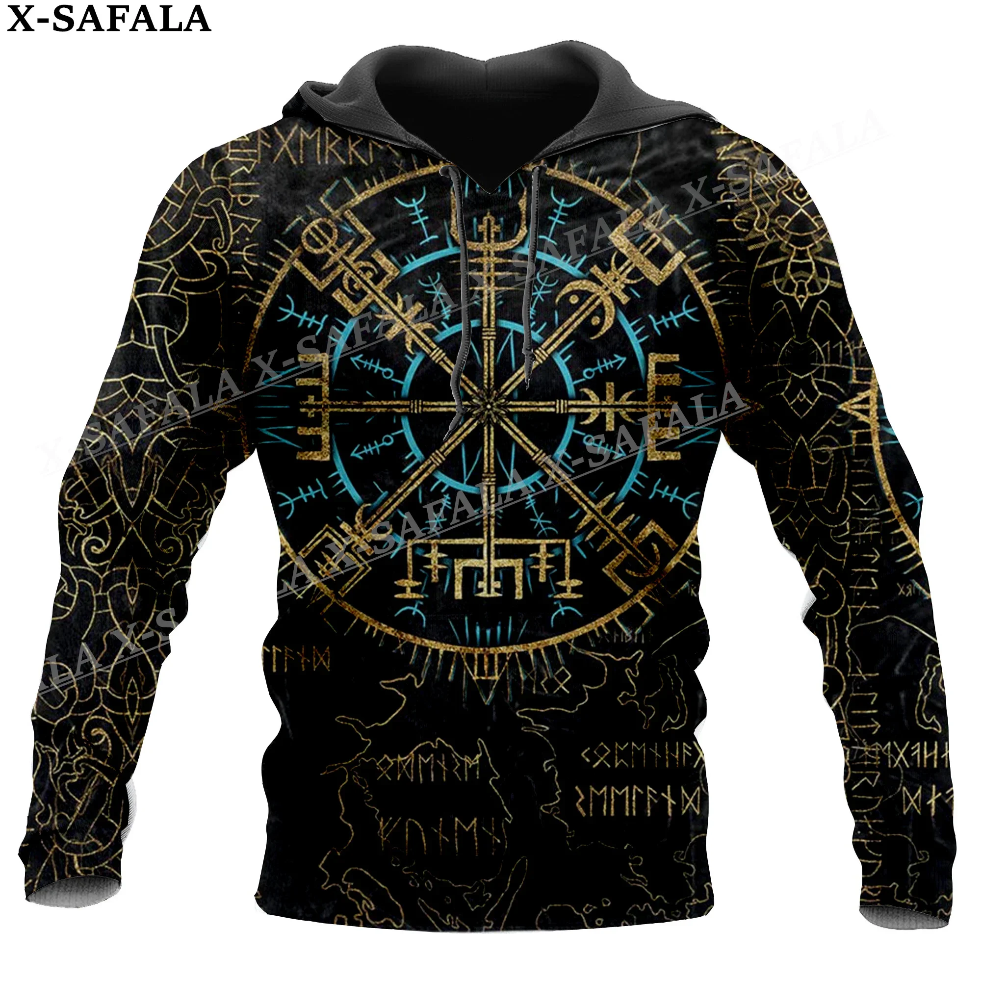 

Tattoo Symbol Viking Armor Raven 3D Print Hoodie Man Women Pullover Sweatshirt Hooded Jersey Coat Tracksuits-1