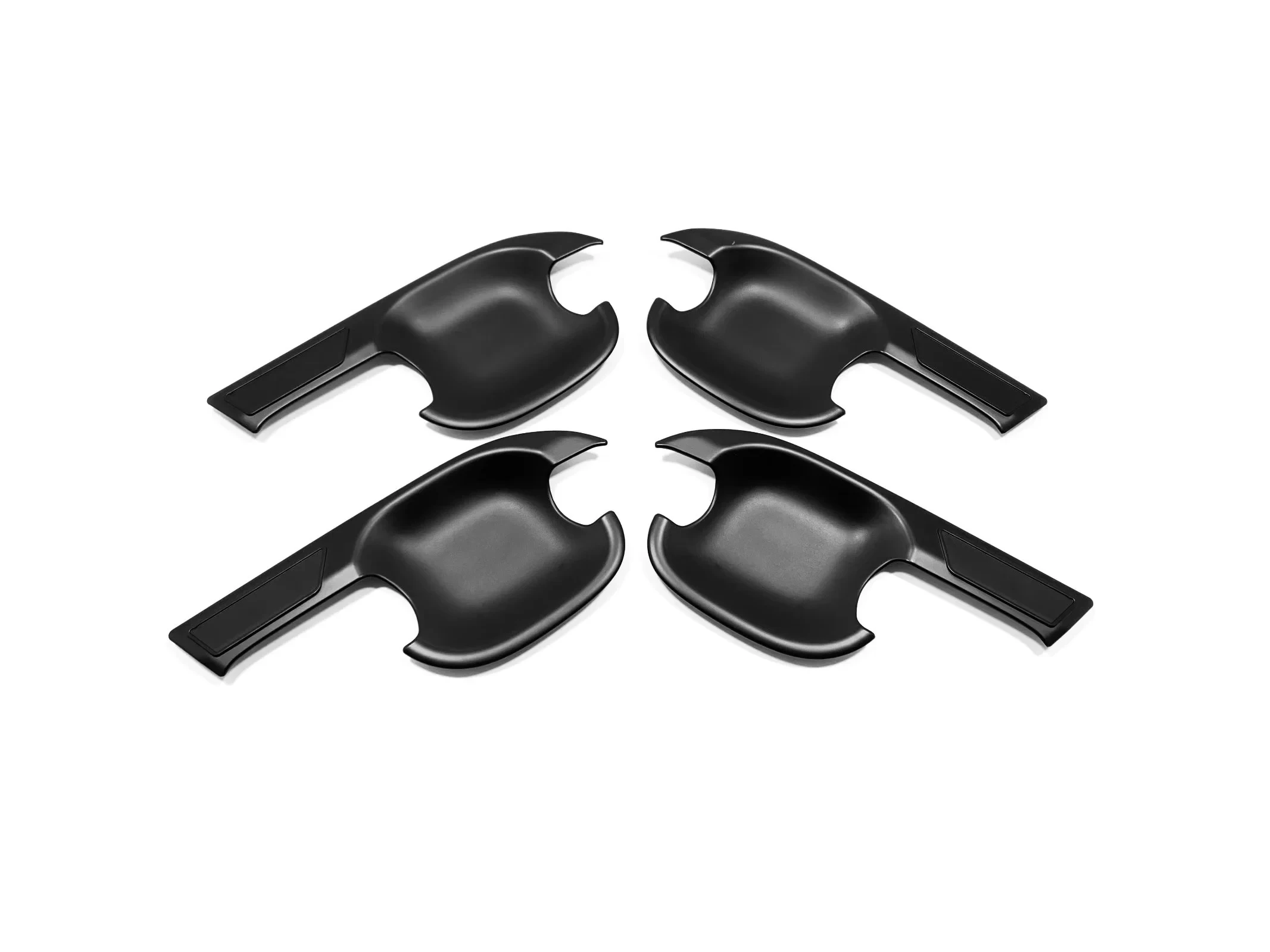 ABS Black Auto Door Handle Bowl Frame Cover Trims For Mazda BT50 BT-50 2021 2022 2023 Decoration Sticker Car Styling Accessories