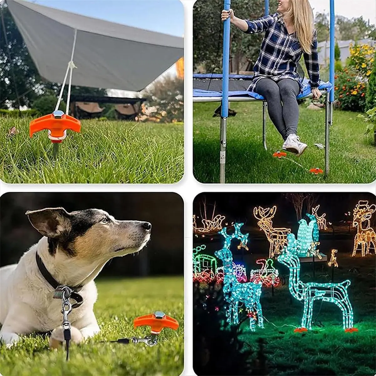 برغي ONGE في أوتاد الخيمة، برغي شديد التحمل، برغي أوتاد الخيمة في المراسي الأرضية، أوتاد معدنية لبرغي خيمة الترامبولين