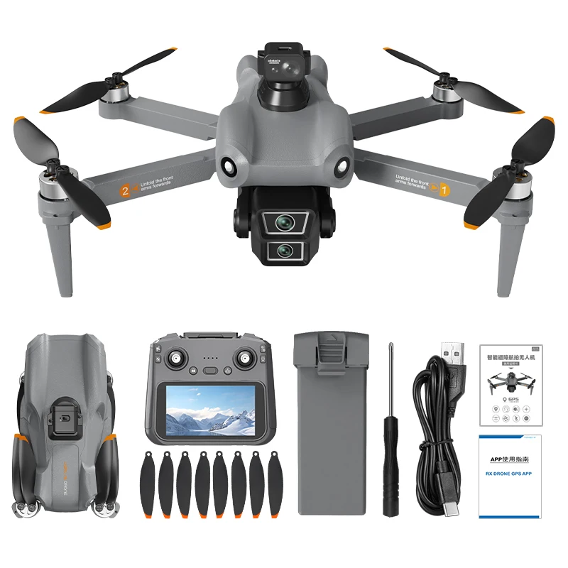 

L300u Professional Drone GPS Gimbal 8K Dual 360°Laser Obstacle Avoidance FPV Optical Flow Folding Quadcopter Drones