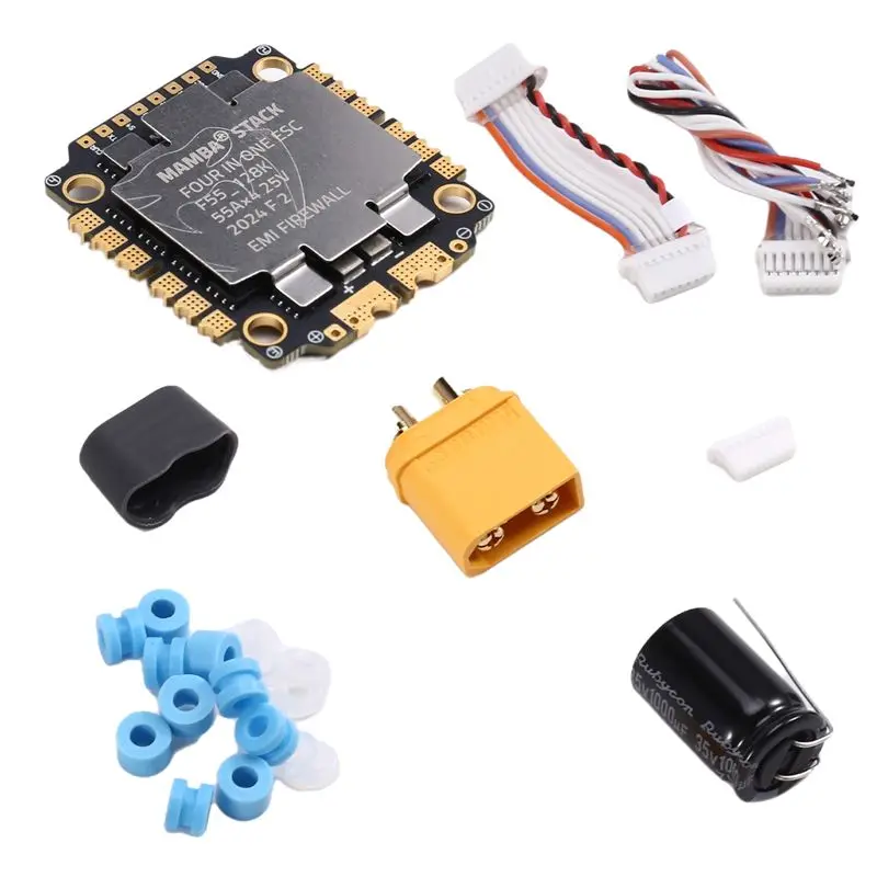 ABXE-F55_128K55A 4-In-1 ESC Blheli_32 FPV Racing Drone Suitable For FPV Flying Drone Racing Drone Accessories - view 4