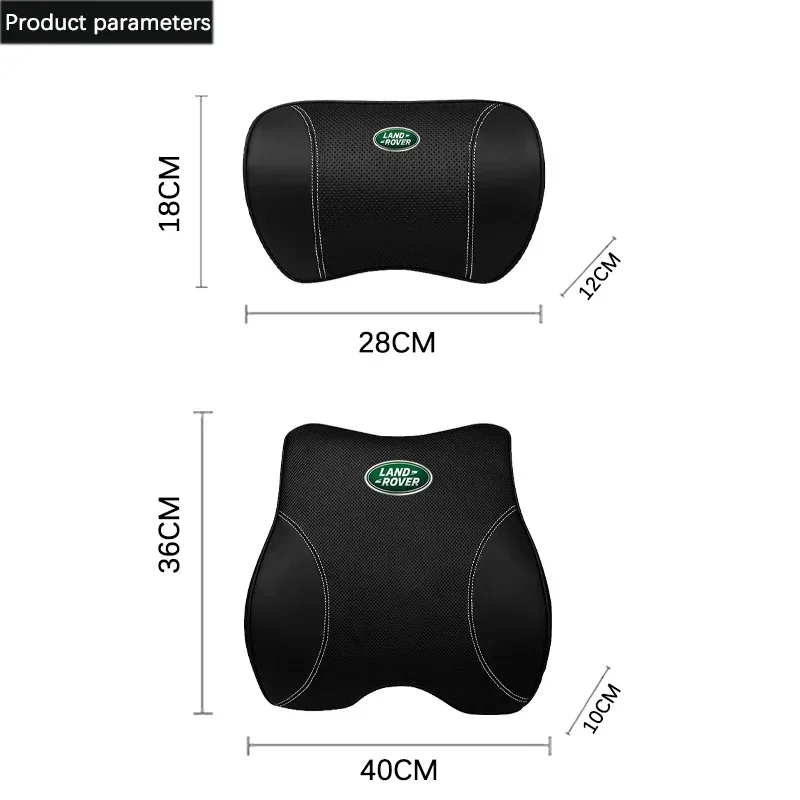 Car Headrest Pillow Back Cushion for Land Rover Sport Range Rover Sport Evoque L322 Vogue Velar L405 Discovery 5 Accessories