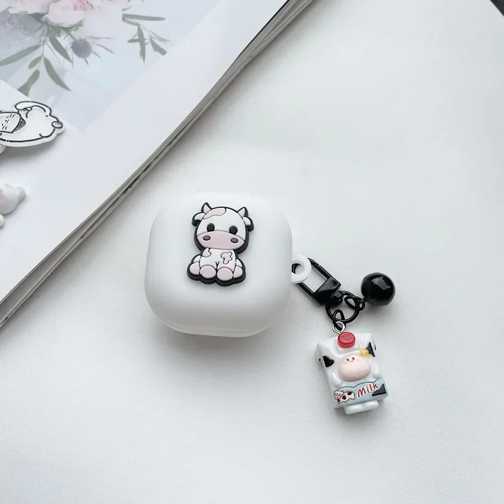 かわいいパンダケース SoundPEATS True Air 2 ケース漫画シリコーンイヤホンカバー True Air2 ケース