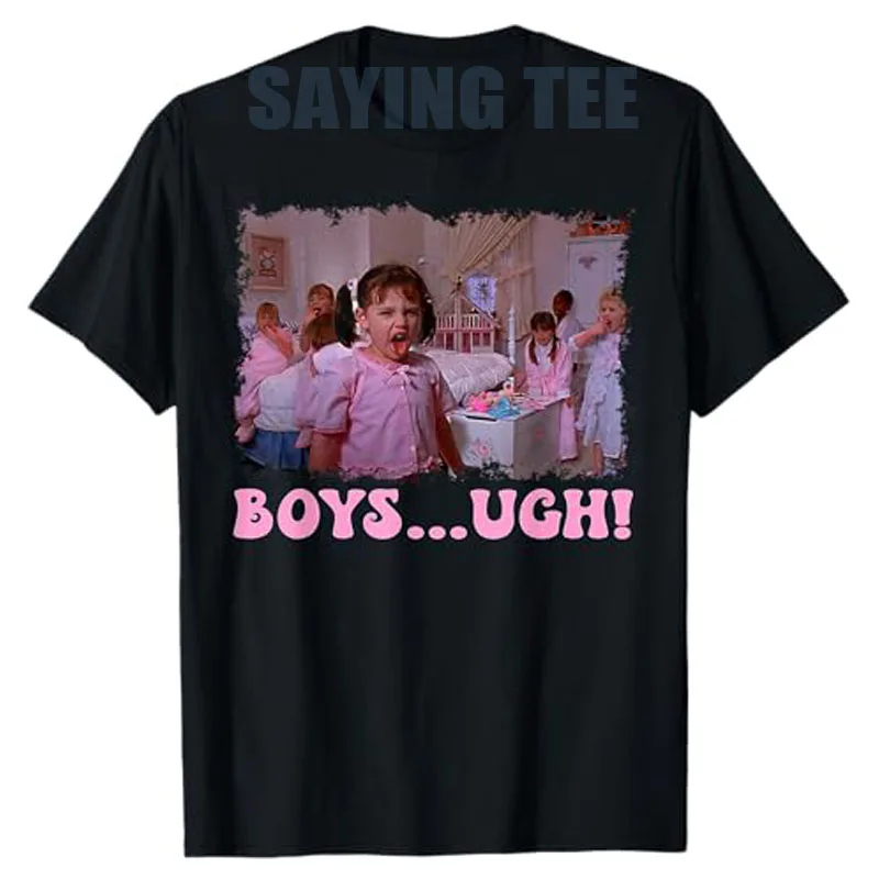 Camiseta Gráfica Divertida con Estampado de Chica Anti San Valentín para Chicos, Estilo Y2K, con Frases Sarcásticas, Regalo Original, Humor, Personalidad