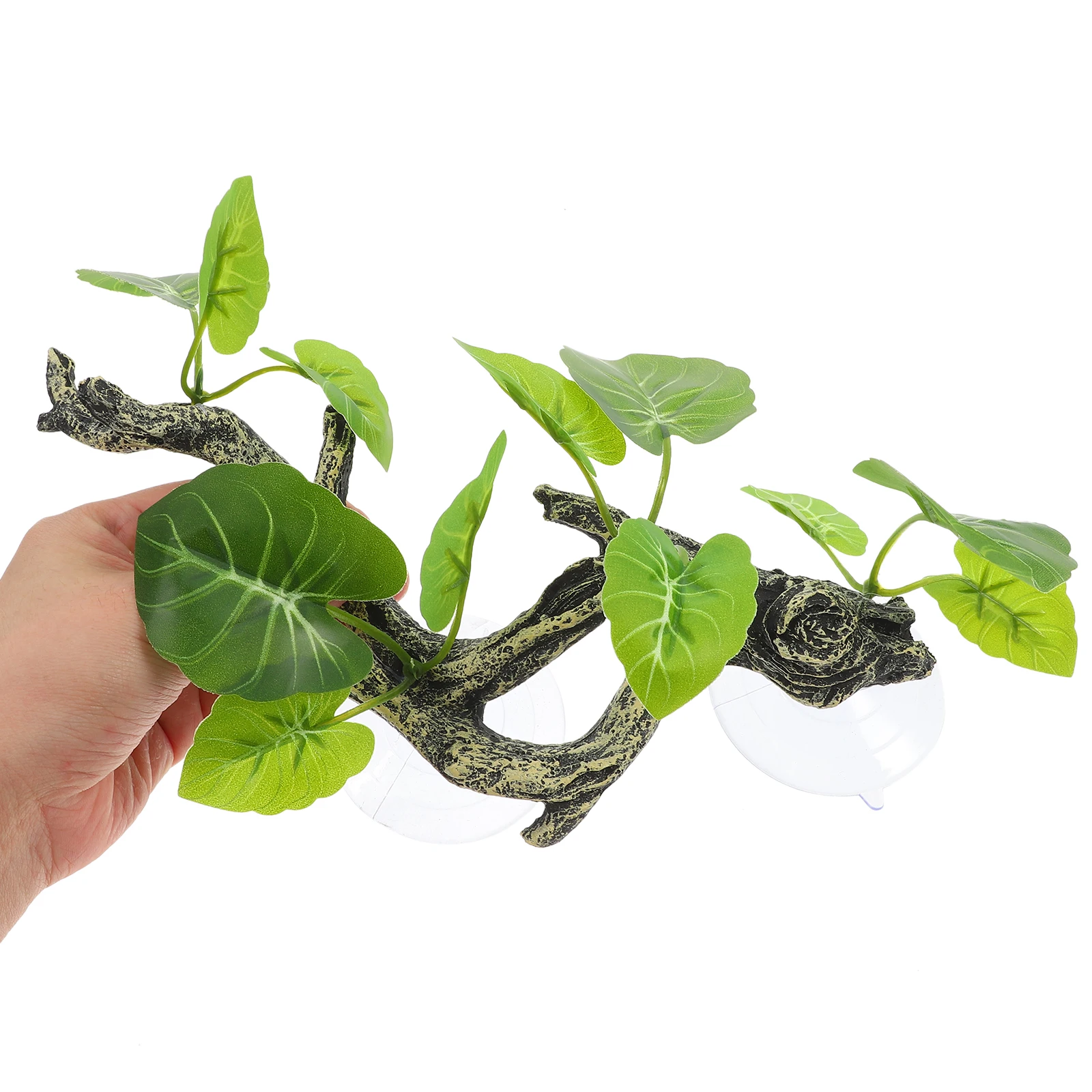 

Simulated Rattan Decoration Realistic Terrarium Plant Model Reptile Habitat Faux Vine Resin Supply Pet Accessories Indoor Decor