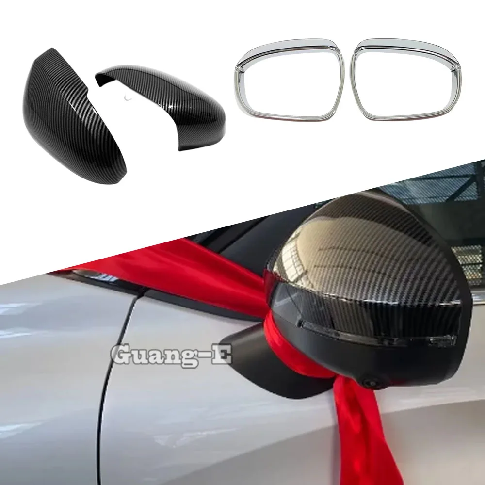 

Side Rearview Mirror Cover ABS Plastic for Mitsubishi Outlander 2022 2023 2024+ Decoration Frame Eyebrow Exterior Accessories