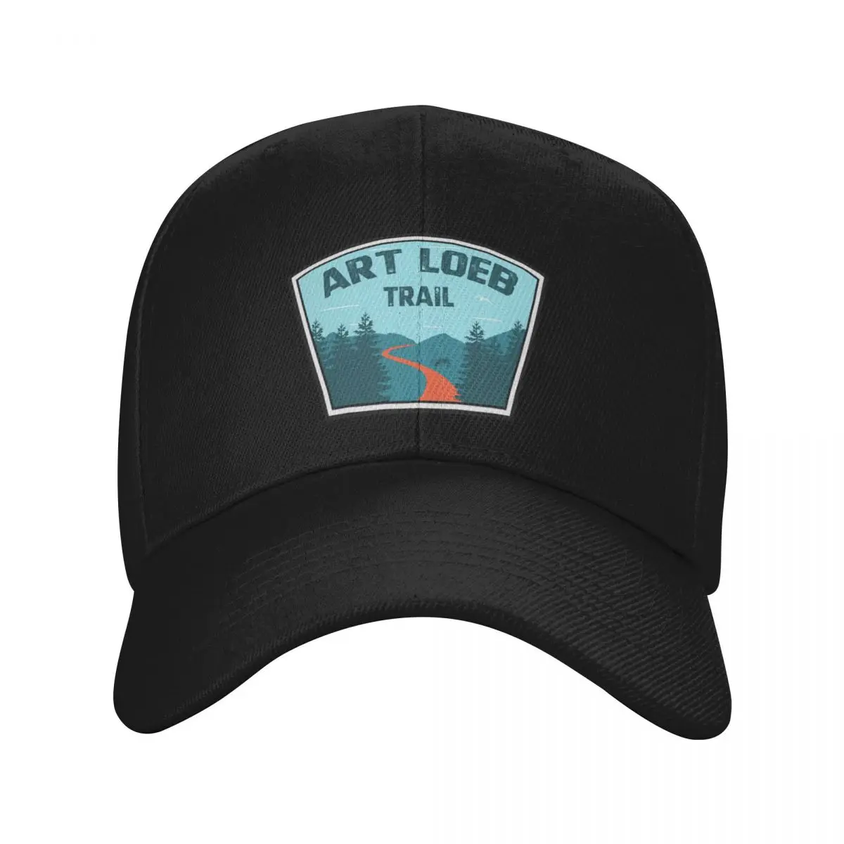 Fashion Art Loeb Trail North Carolina baseball cap Soft And Skin-Friendly Black Cap