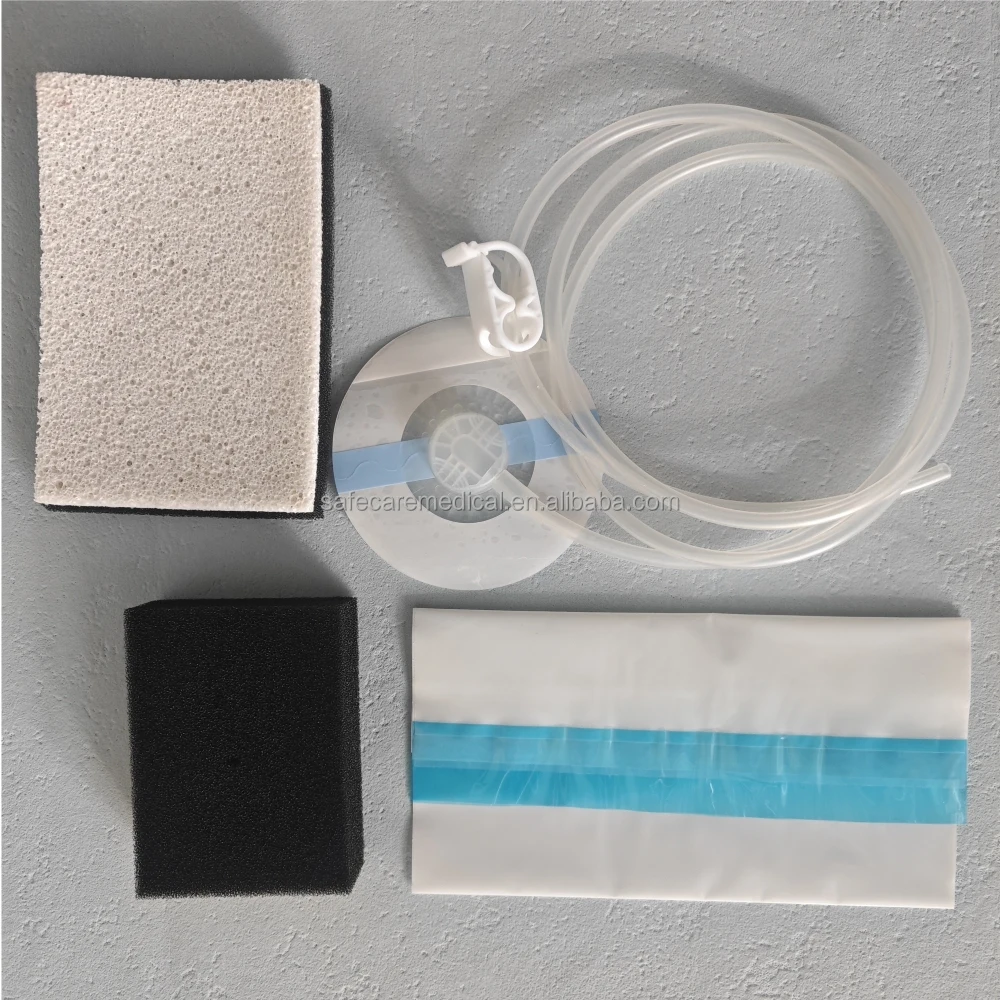 

10 Set Self-Adhesive NPWT Kit for Wound Exudate Removal Used with NPWT Machine