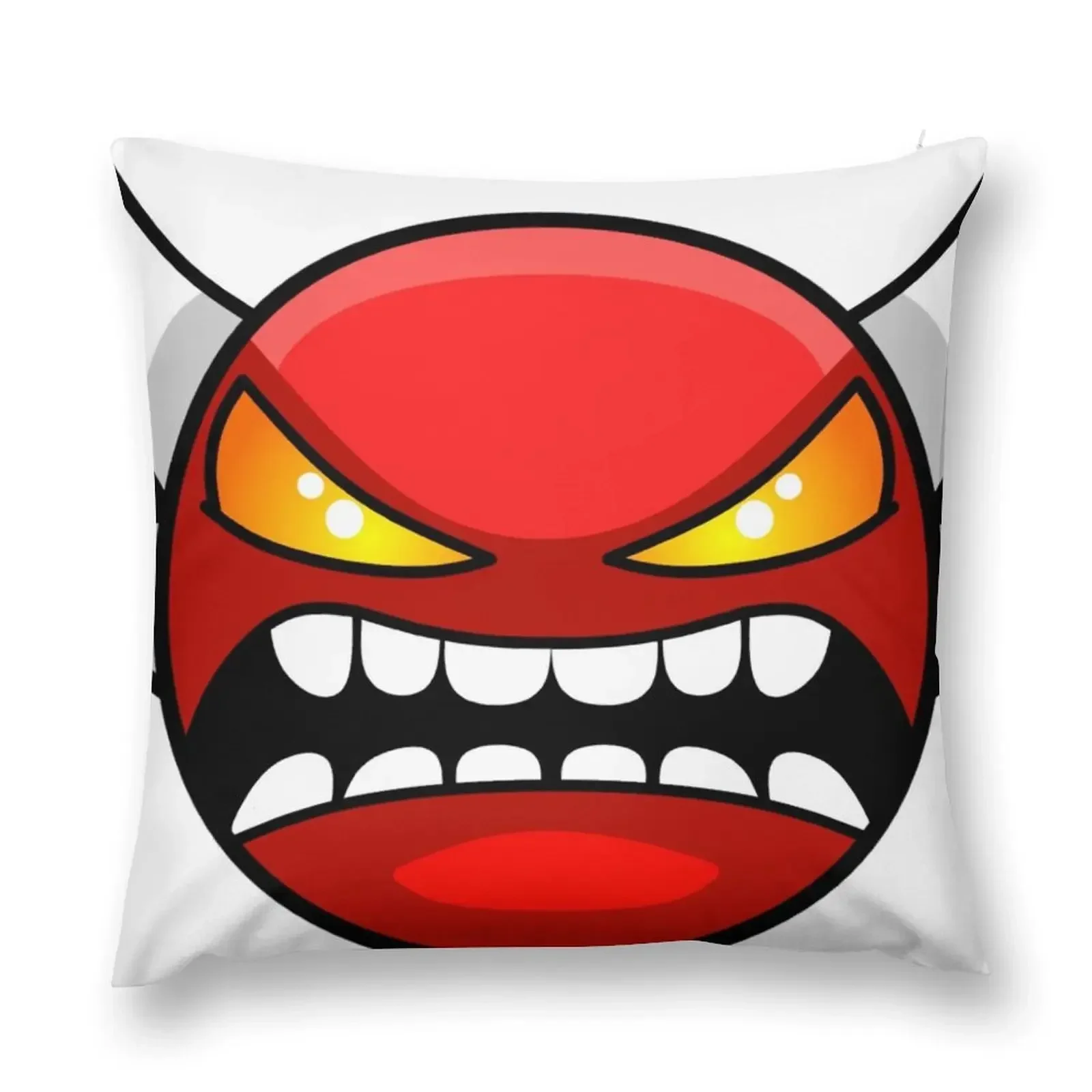 

Geometry dash Insane demon Throw Pillow luxury home accessories christmas ornaments 2025 pillow