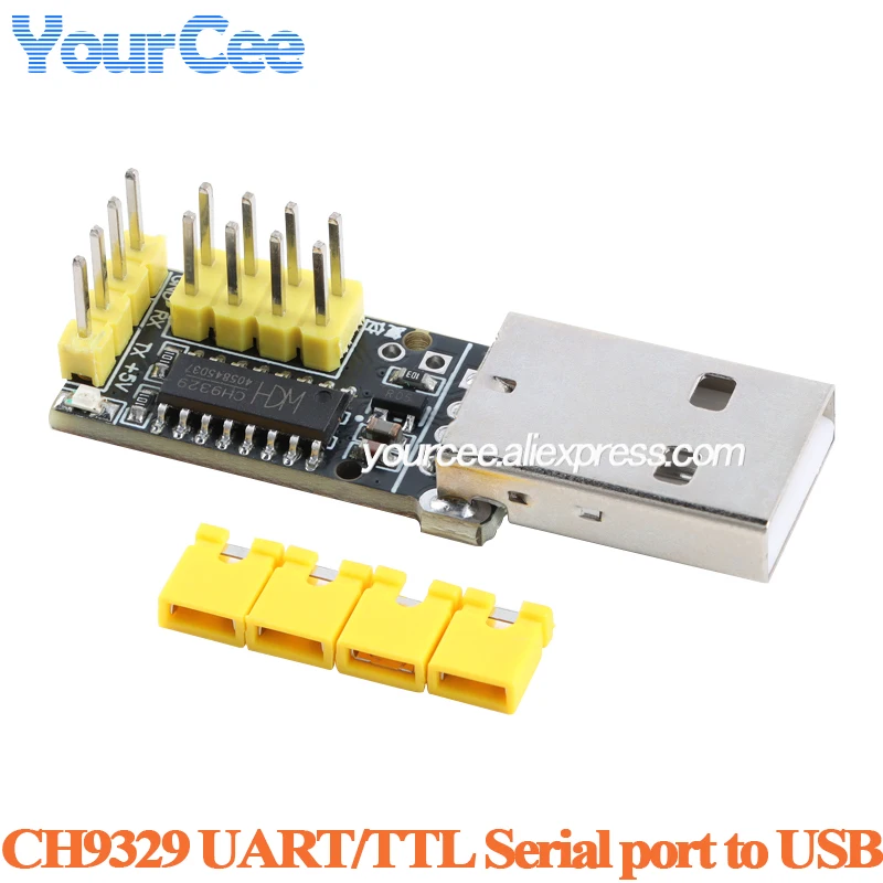 2pcs/1pc CH9329 UART/TTL Serial Port to USB Standard USB HID Device Keyboard and Mouse CH9350 HID to Serial Port Module