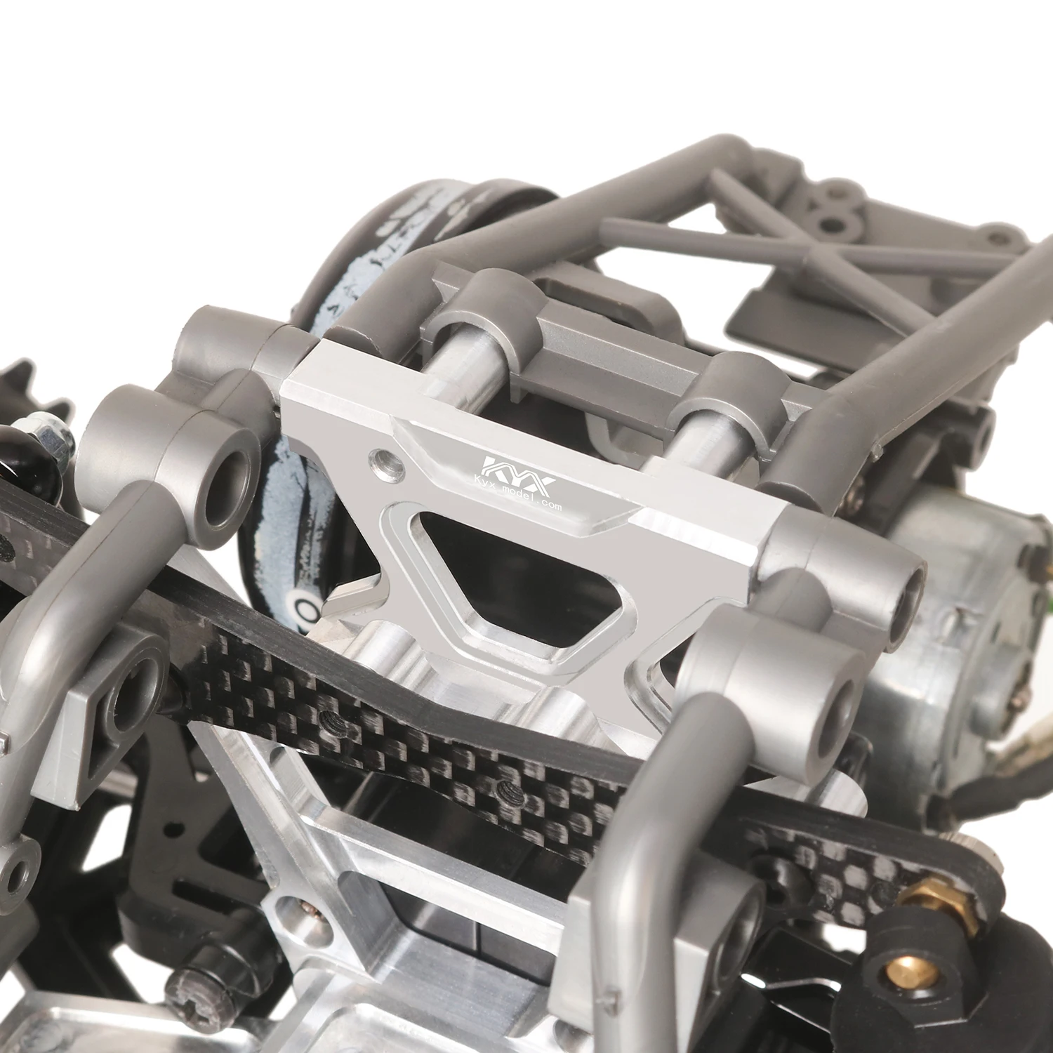 KYX 레이싱 알루미늄 리어 브레이스 바디 마운트 업그레이드 부품 액세서리 1/10 타미야 파이터 Nxgen DT04 58741용