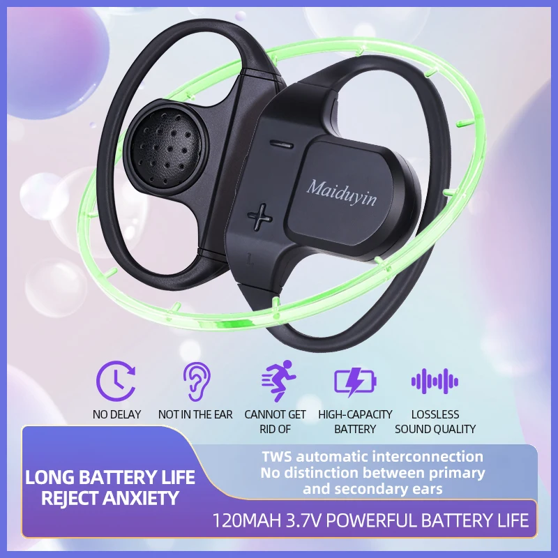TWS K9 سماعات أذن رياضية بلوتوث 5.4 HIFI Bass سماعات لاسلكية تعمل باللمس حر اليدين سماعة إلغاء الضوضاء سماعة رأس مقاومة للماء