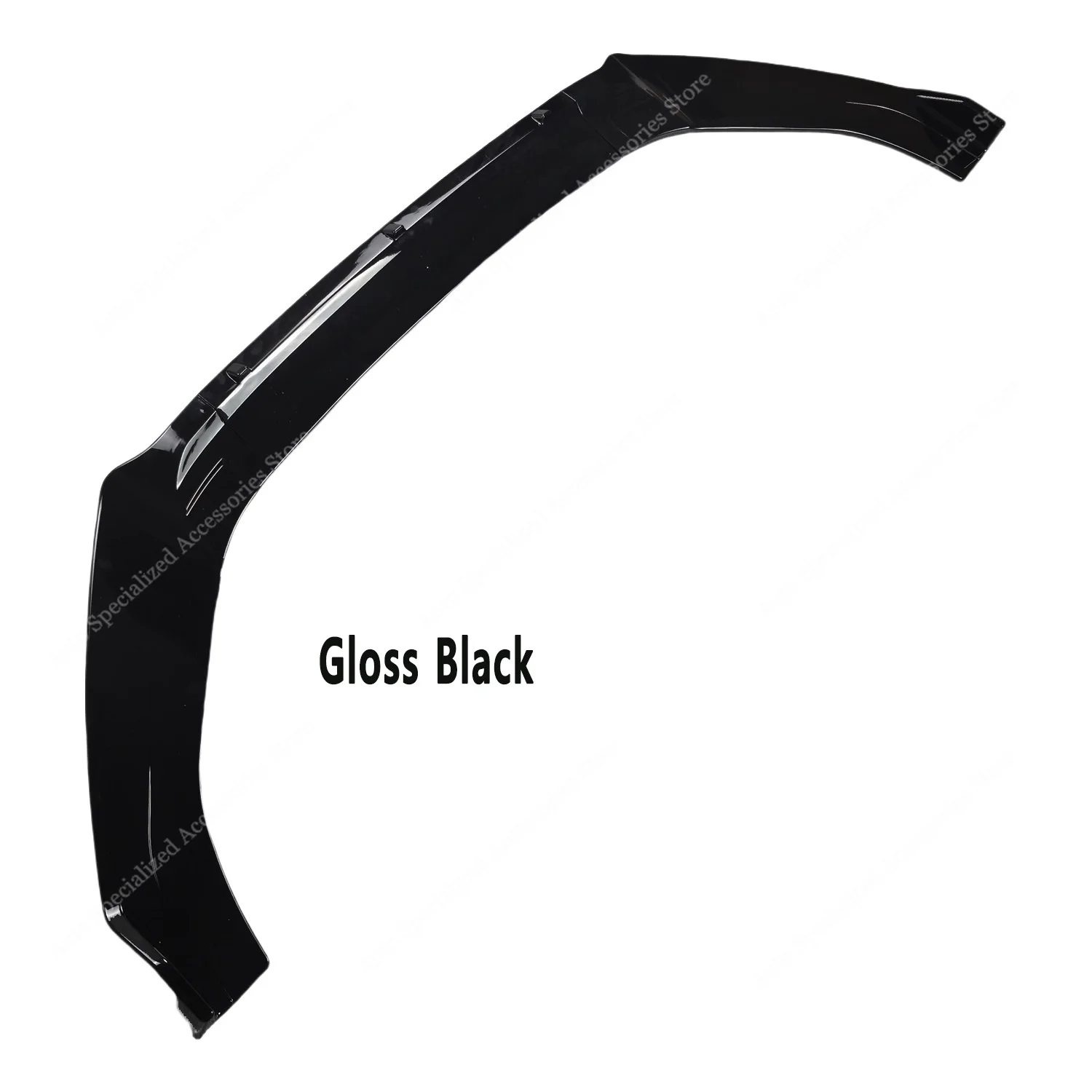 3PCS Gloss Black Front Bumper Lip Spoiler Splitter Diffuser Retrofit For Car Seat Leon MK3 MK3.5 FR S/S S/C S/T Cupra 2013-2020