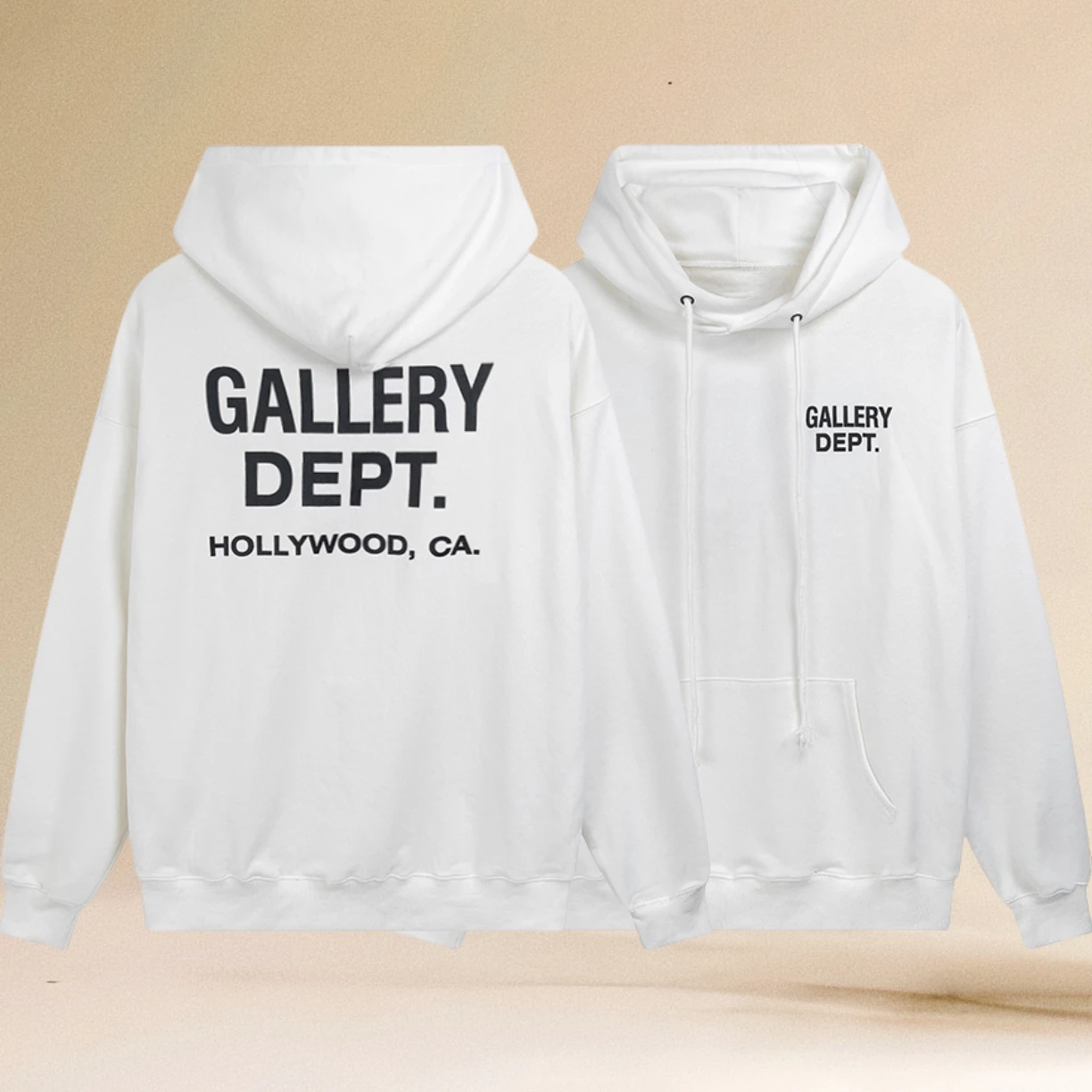 Fear Of God Essential - Top Gallery Hoodie Dept with Letter