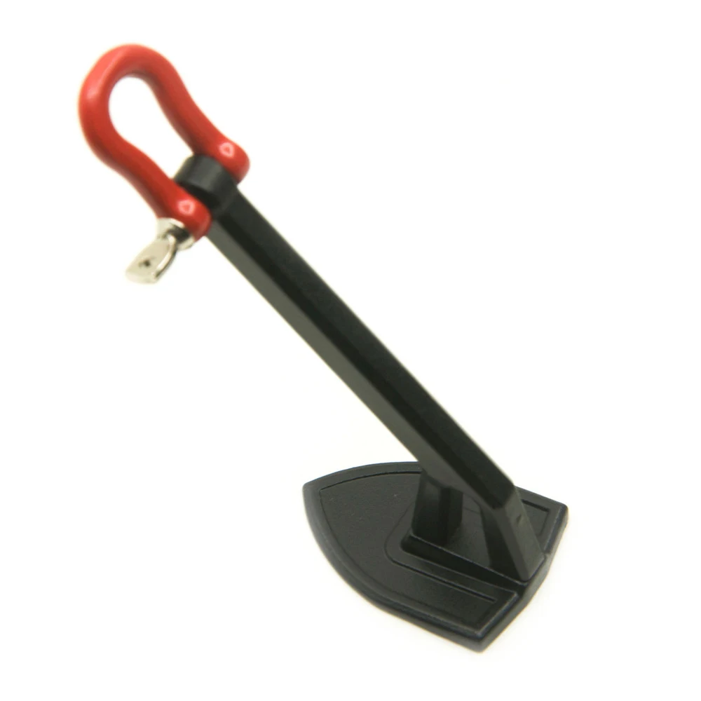 Simulation Metal Shovel Shape Winch Ground Anchor For 1/10 Axial SCX10 RC Rock Crawler Car Decoration Accessories