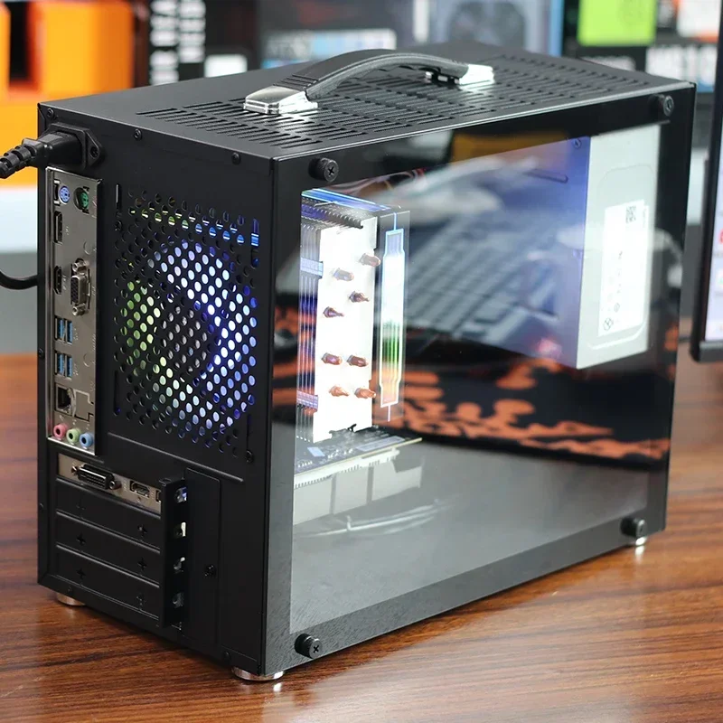 X100 Desktop-Computer AMD Ryzen5 7500F AM5 16 GB RAM 1000 GB 1 TB RX6750GRE SSD Hexa Core PC Win-11 Mini-PC Desktop-Mikrocomputer