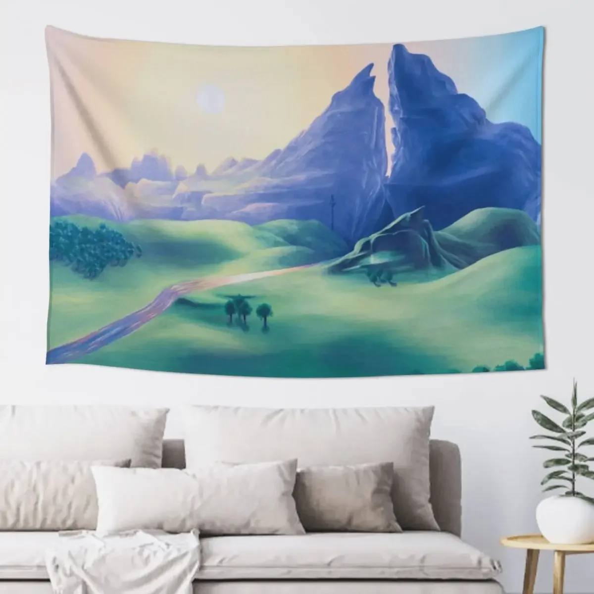 Dueling Peaks Tapestry Room Decor Aesthetic Decoration Custom Tapestry