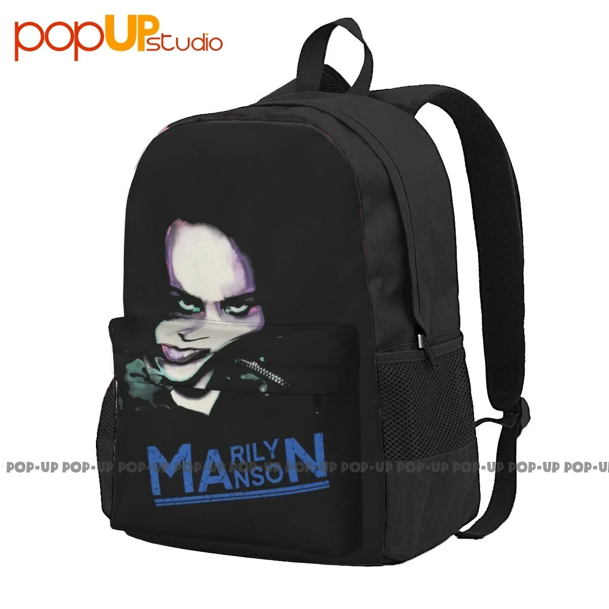 Marilyn Manson Oversaturated Photo Large Capacity Backpack Hot Shoe Bag Gymnast Bag Large Capacity