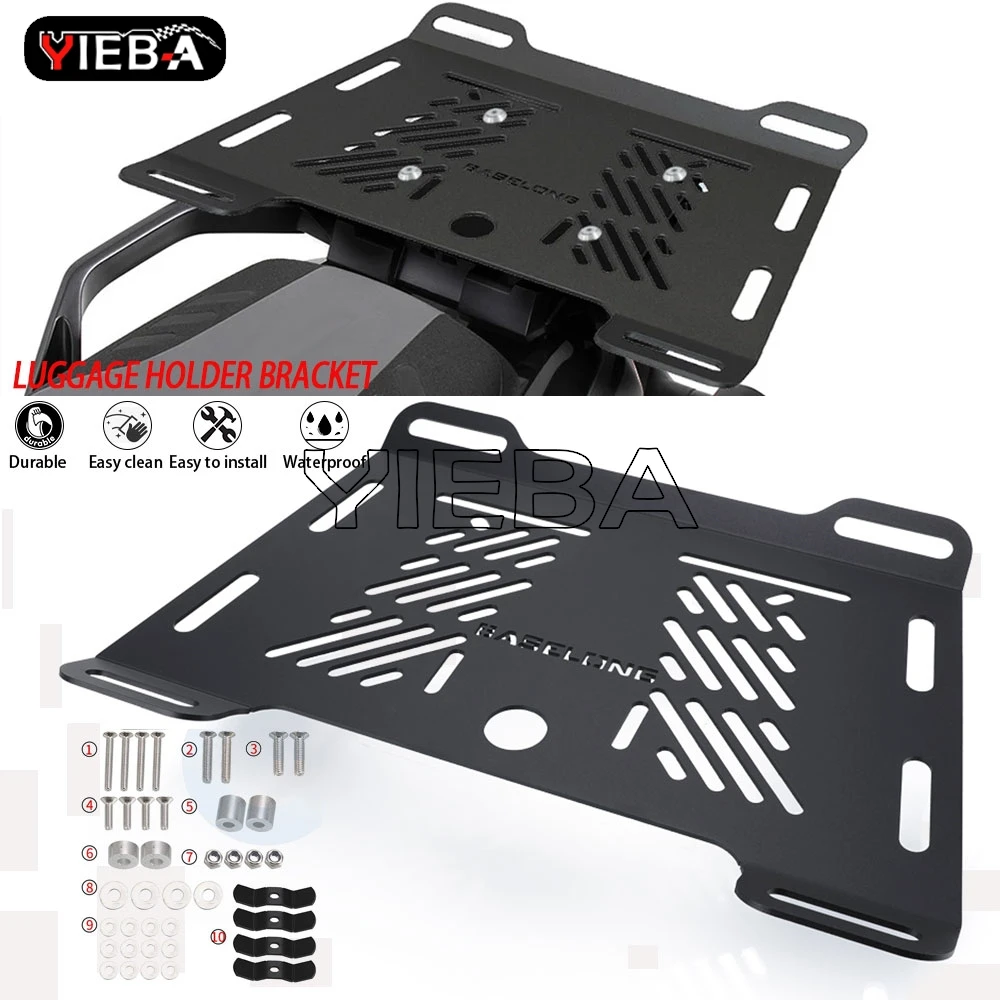 For Kawasaki Z500 Ninja 500 Ninja500 Z 500 2024 2026 Z-500 2025 Motorcycle Rack Enlargement Carrier Rear Luggage Holder Bracket