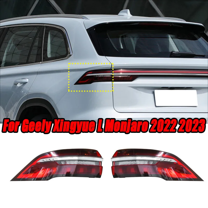 

For The Rear Tail light Assembly Of Geely Xingyue Rear Fog Lamp 22-23 Rear Bumper Light Warning Light Taillight Turn Signal