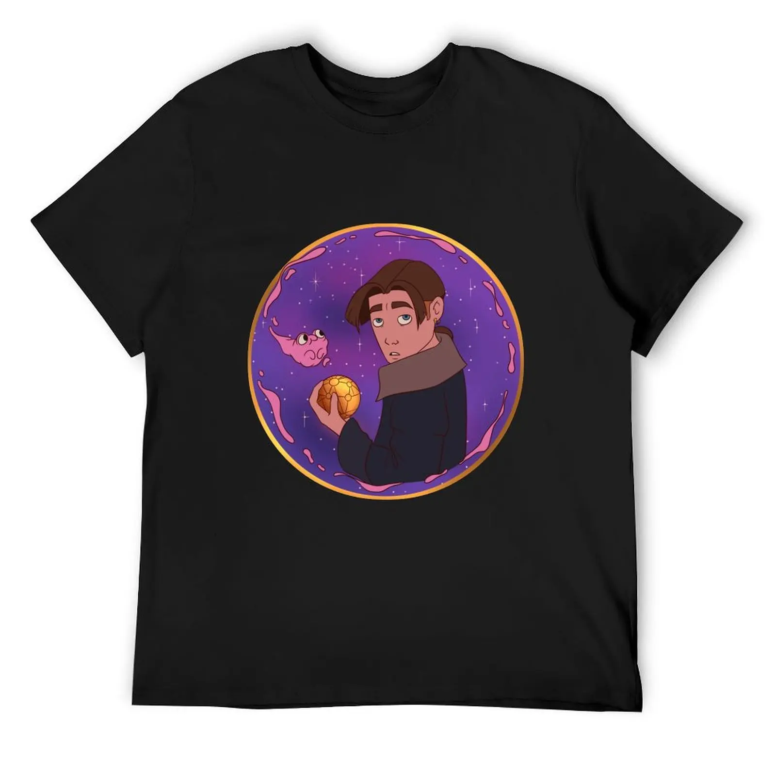 

Jim Hawkins & Morph T-Shirt Blouse funny costumes summer tops boys whites t shirt men