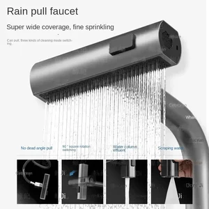 304 Küche Edelstahl Wasserfall PIA, großer Einzelschlitz, Digitaldisplay, Reliefwaschbecken, Hausspülmaschine 10 Hauptverkaufsspülengerichte - №8