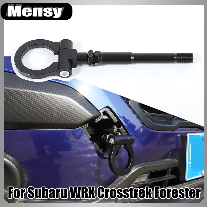 

Алюминиевый Стайлинг автомобиля, крючки для прицепа, наклейка, украшение, передний прицеп, буксировочный крюк для Subaru WRX Crosstrek Forester