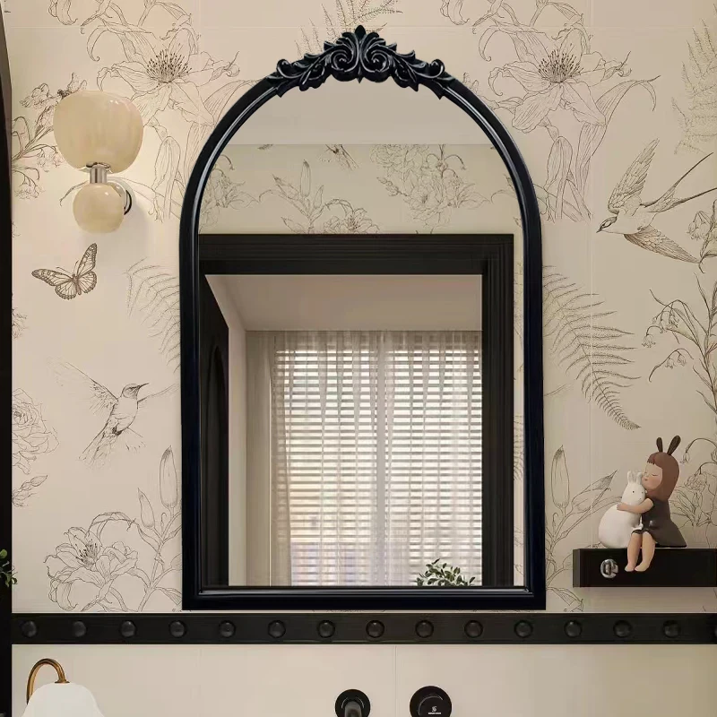 Full Body Mirror Modern Funky Irregular Mirror Bathroom Bedroom Accessories Men Girls Aesthetic Espelhos Living Room Decorations