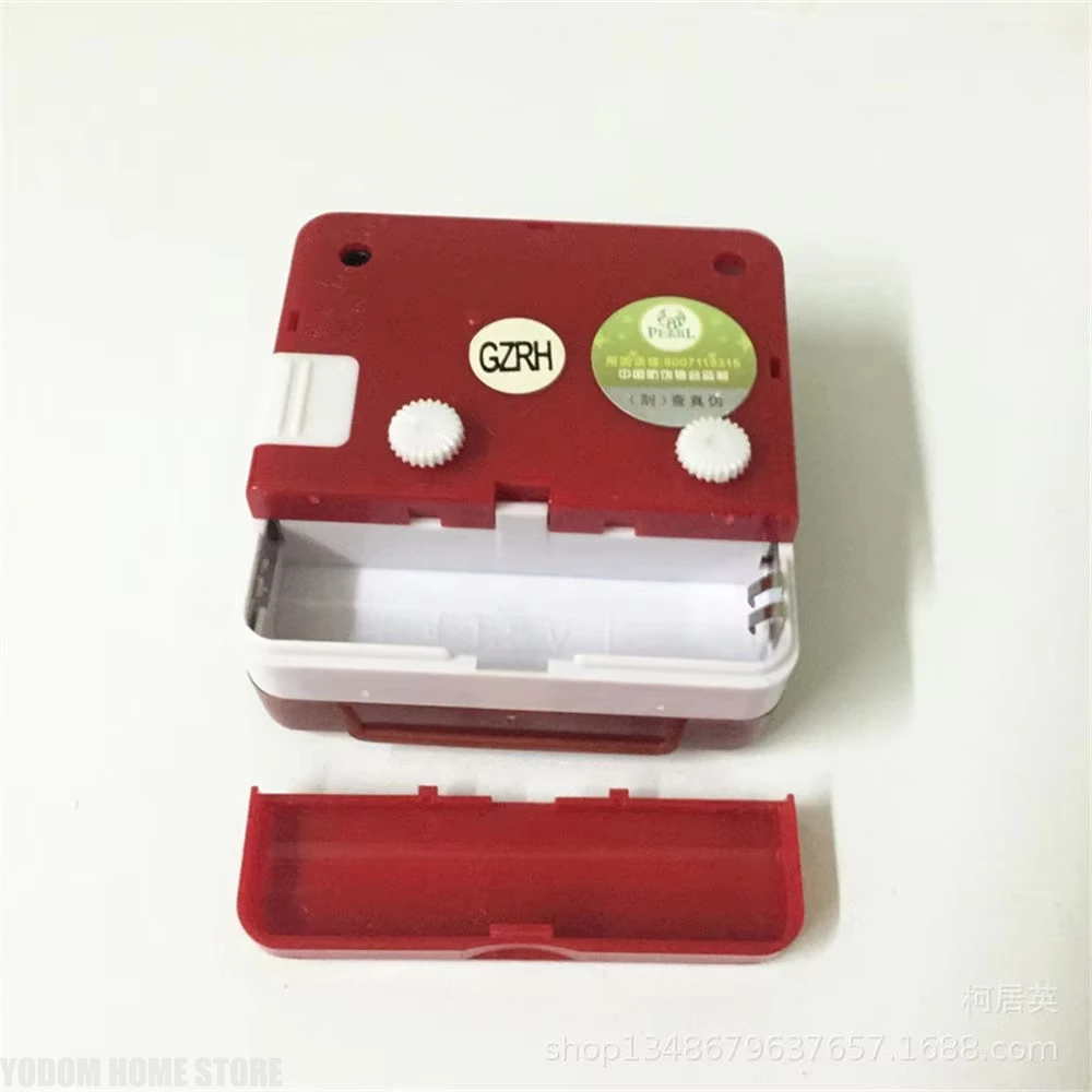 Simple Style Mini Battery Operated Travel Alarm Clock Home Decor Bedside Clocks Number Living Room Needle Alarm Clock