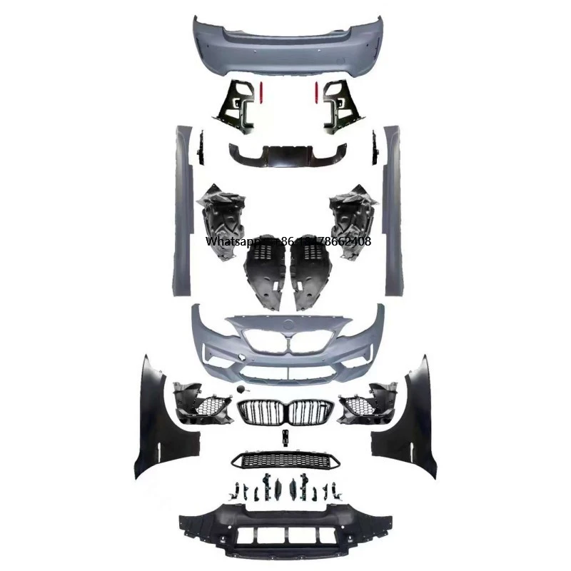 

China Vehicle Accessories M Power Bodykit Bumper PP Plastic M2C Wide Body Kit for 2 Series F22 2014-2020