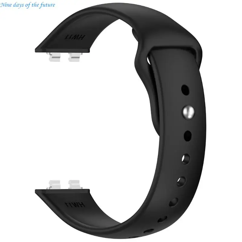 

Upgrades Soft Silicone Sports Band No Tools Need Wrist Straps for Watch Band E65A