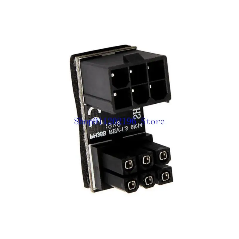 P82A PCIe 8 Pin UTurn Power Adapter Board For Graphics Card Power Connection